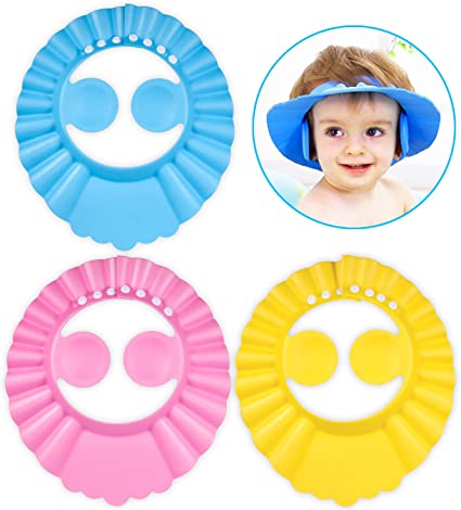 Visière chapeau pour douche bébé I ShampooCap™ - Plaisirs de bebe